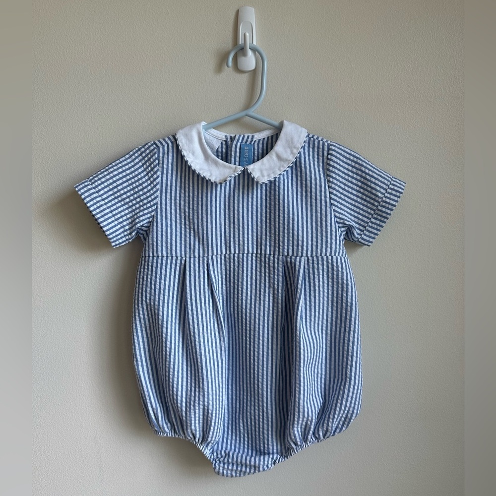 Monday’s Child Seersucker Bubble (18M)